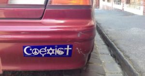 contradict bumper sticker