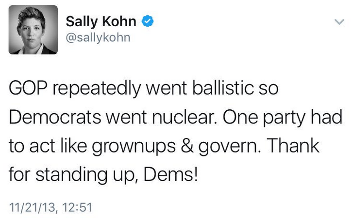 Sally Kohn lies