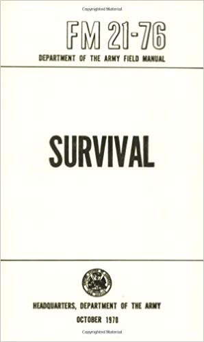 top 3 best survival books - US army survival manual