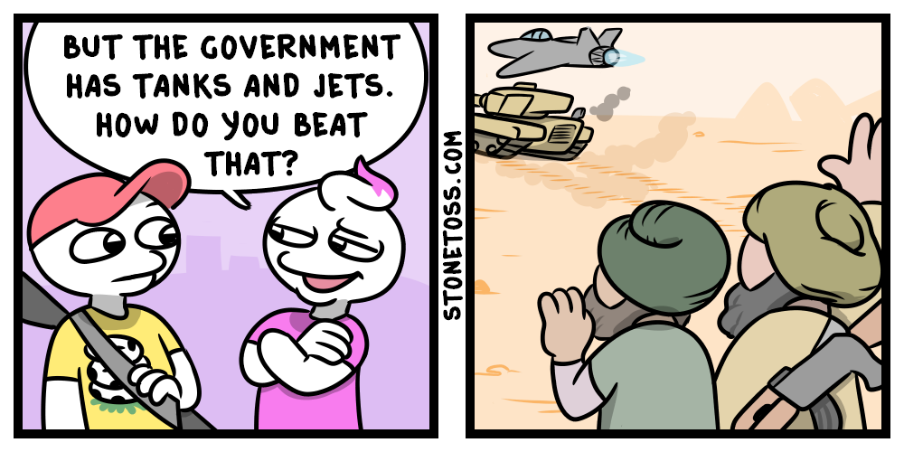 how do you beat the american empire? Afghanistan example stonetoss