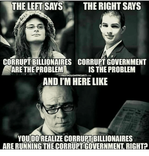 capitalism and socialism corruption on both sides