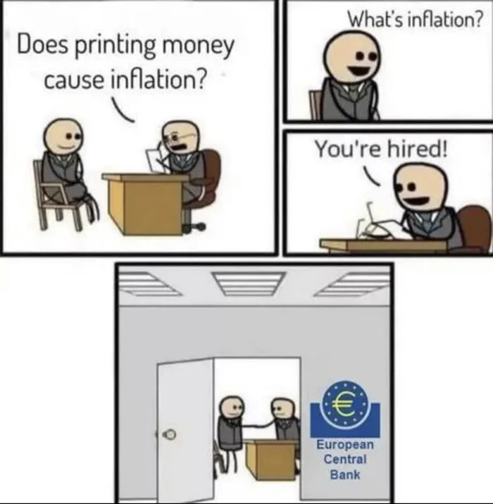 European Central Bank meme
