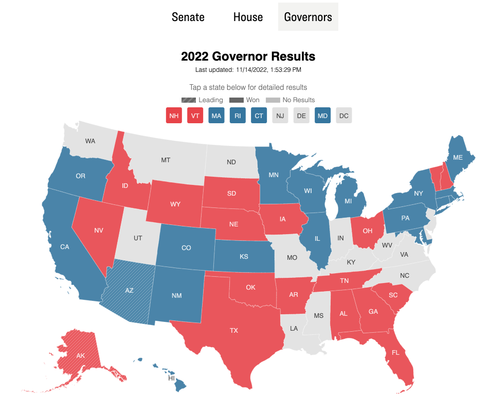 election results 2022 midterms as of nov 14, 22 image 3