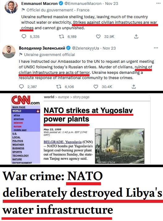 nato war crimes - It's okay when we do it