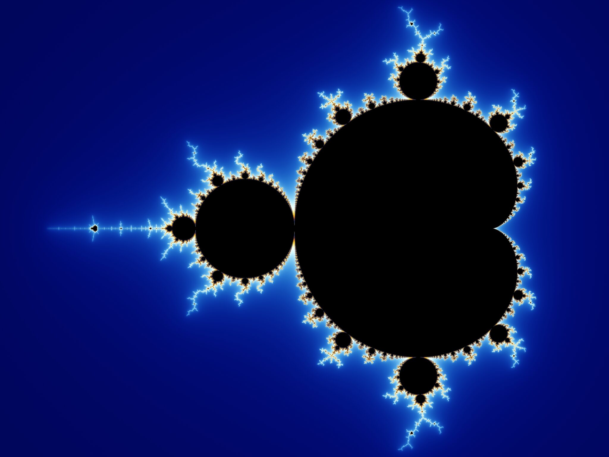 the mandelbrot set - code to creation - mind of god header