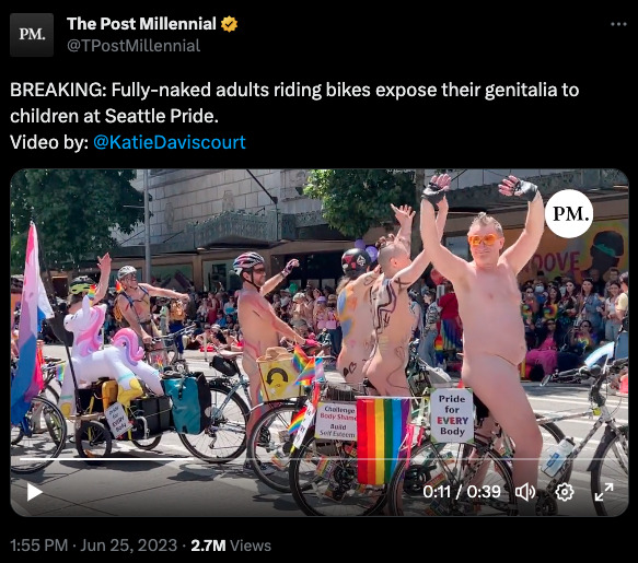 Fully-naked adults ribe expose genitalia to children 2023 Seattle