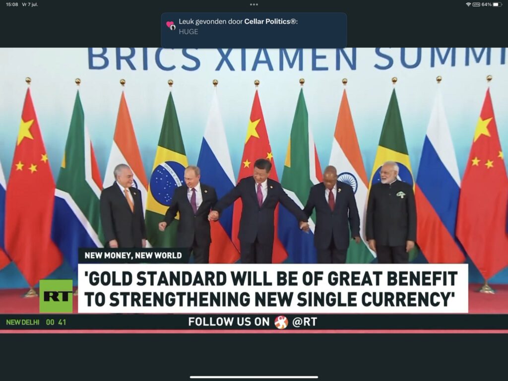 BRICS gold-backed reserve currency image 1