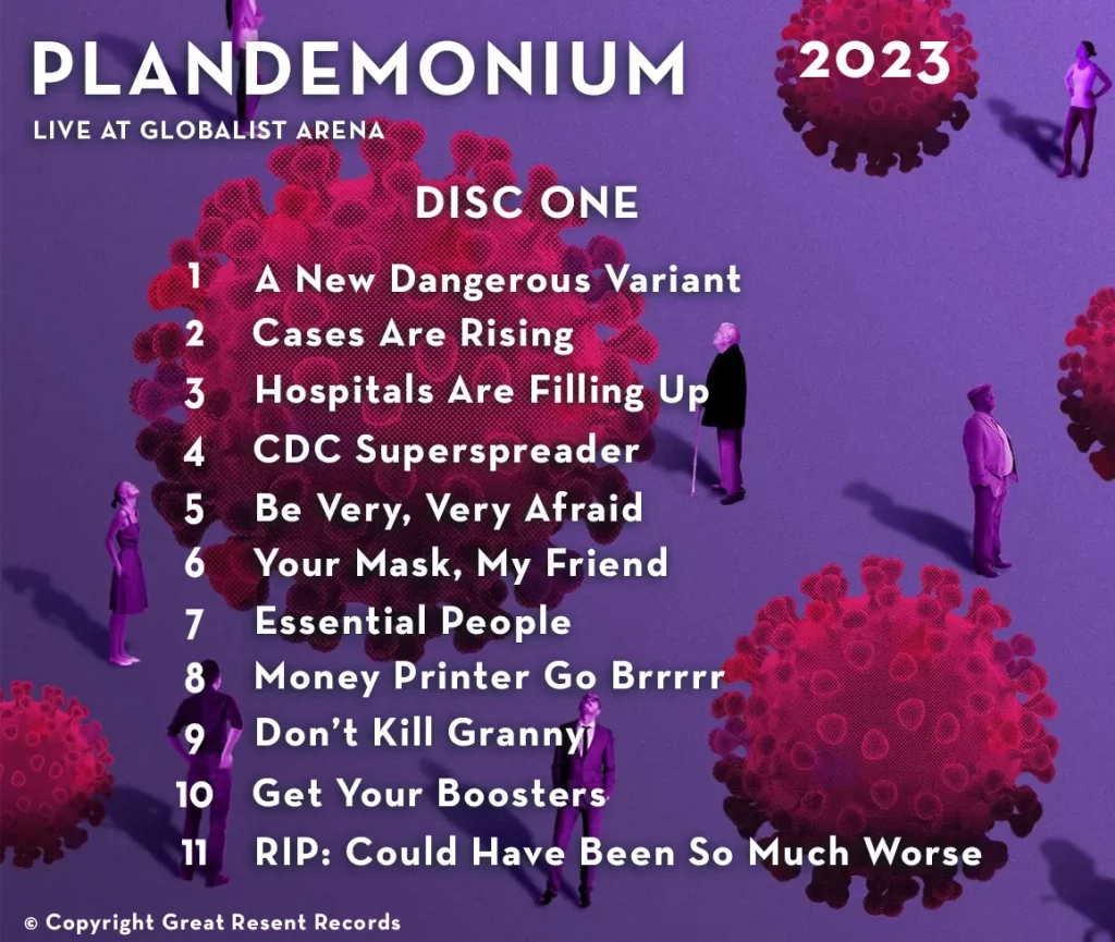 plandemonium 2023 - The Probable Return Of Covid