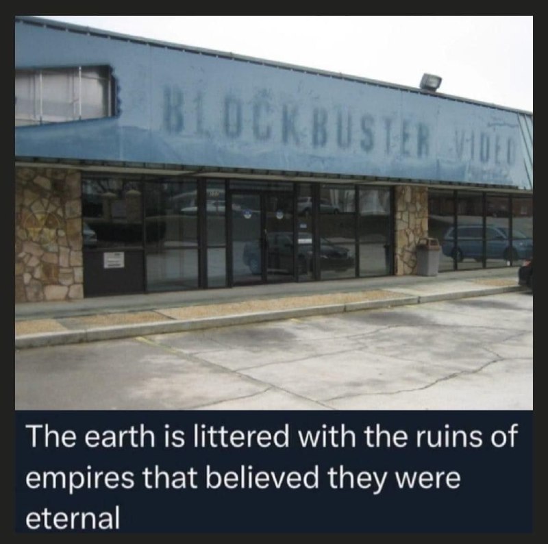 blockbuster video and empires meme - 2023 - year in review meme