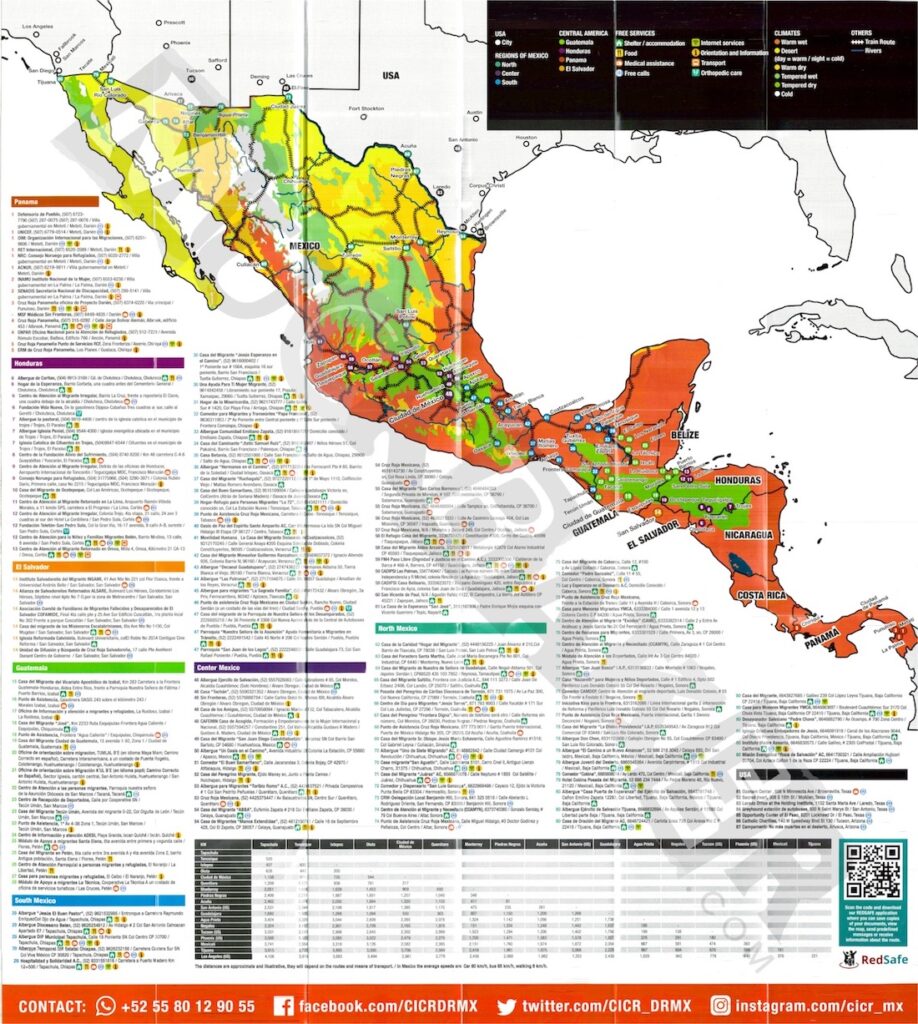 NGO Organized migrant invasion: map 2