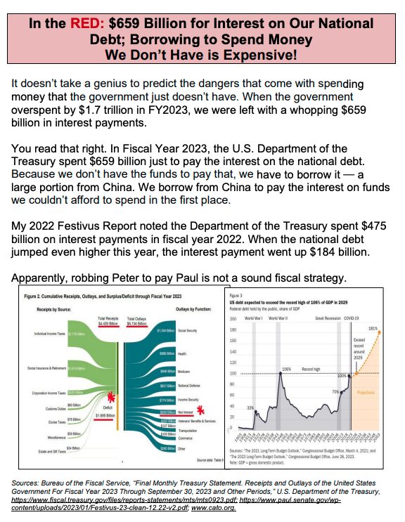 Rand Paul Festivus Report 2023 HD Chosen Snippet 2